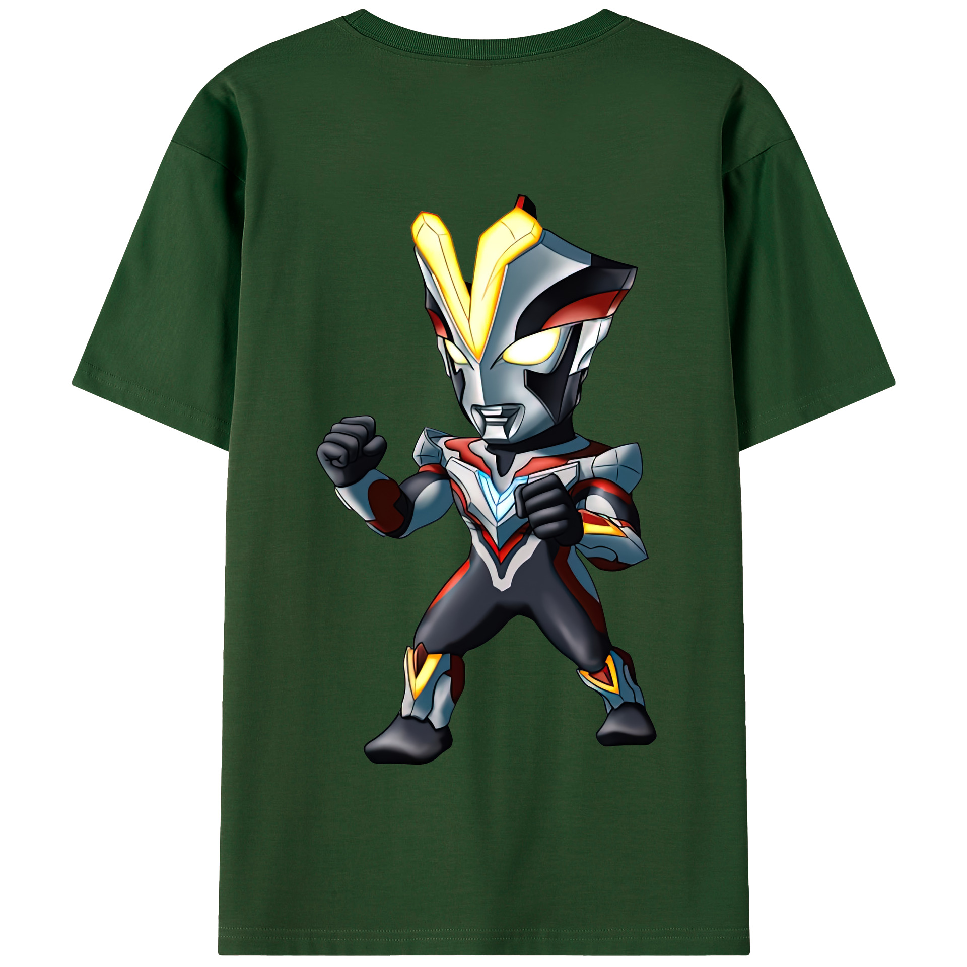 （画像用） ウルトラマン Ultraman 綿100％半袖Tシャツ（背面プリント）